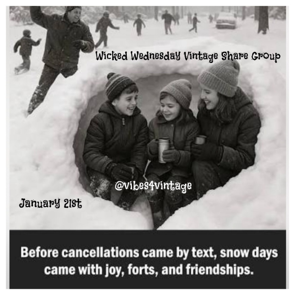 1/21 WICKED WEDNESDAY VINTAGE FASHION SHARE GROUP
